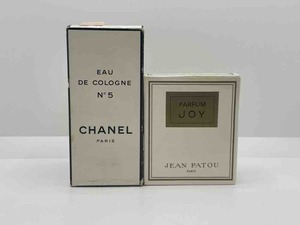 （T4607）CHANEL/シャネル EAU DE COLOGNE　JEAN PATOU/ジャン・パトゥ PARFUM JOY　オードトワレ 香水 おまとめ2点