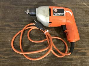 【2548】 ブラックアンドデッカー Black&Decker 10mm 電気ドリル 電動工具 【中古品】