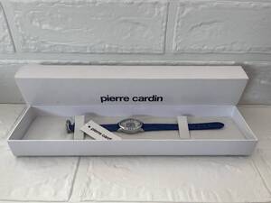 【3422 0121】ピエールカルダン　腕時計　ブルー　不動品　Pierre Cardin