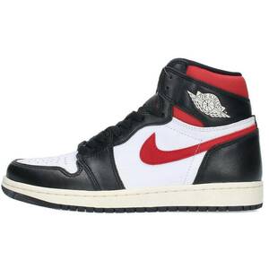 ナイキ スニーカー AIR JORDAN 1 RETRO HIGH OG GYM RED 555088-061 26cm エアジョーダン1ハイオージージムレッドスニーカー 中古 HJ12