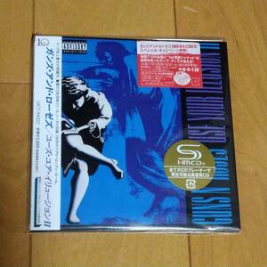 紙ジャケ　　SHM-CD　　　GUNS　’N　ROSES　　　　/　 　　USE　YOUR　ILLUSION　Ⅱ　　　紙ジャケット　　国内盤　　　