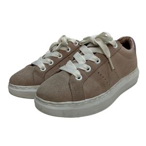 J067 SKECHERS スケッチャーズ 厚底スニーカー US6.5 23.5cm ローズグレー 