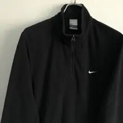 ナイキ NIKE golf ゴルフ ハーフジップ フリース スウェット 黒 L