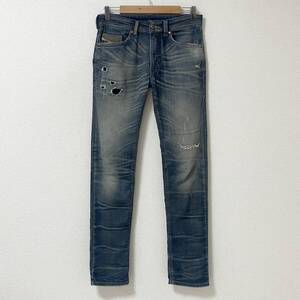 DIESEL Jogg Jeans THAVAR-NE ダメージ加工 ジョグジーンズ W26 ディーゼル スウェット デニム ジョガーパンツ 4080078