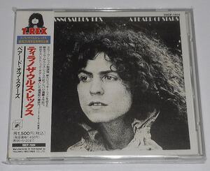 93年テイチク盤『A Beard Of Stars＊Tyrannosaurus Rex』マーク・ボラン★ミッキー・フィン加入★エレキ ギター使用開始,1970年過渡期4作目