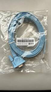 Cisco純正 72-3383-01 コンソールケーブル ConsoleCable Serial シリアルケーブル DSUB-RJ45 1