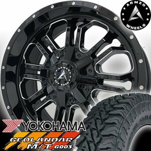 HUMMER ハマーH2 H1 ARMED OFFROAD 20インチマッドタイヤホイール YOKOHAMA GEOLANDAR MT G003 35x12.50R20 37x12.50R20