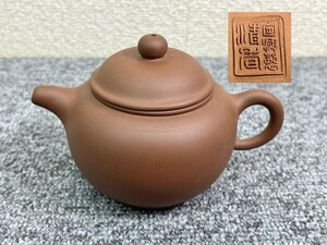 ⑬ 中国宜興 情香 急須 紫泥 朱泥 唐物 中國 骨董 美術 茶道具 茶器 C04