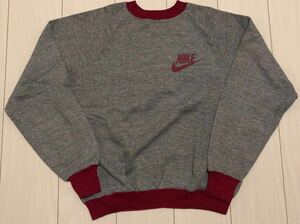 70s OLD NIKE 2トーン スウェット USA製！レアサイズL!極上品！売り切り！/筆記体/オレンジタグ