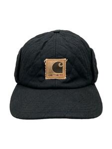 Carhartt◆キャップ/-/コットン/BLK/無地/メンズ