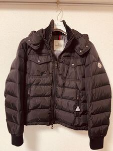 【美品】希少パリ購入! Moncler モンクレール サイズ1 マットブラック