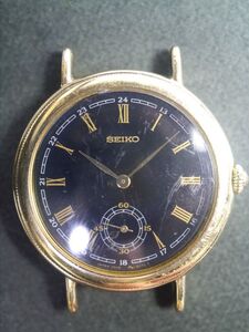 セイコー SEIKO クォーツ スモールセコンド スモセコ 2G28-6060 男性用 メンズ 腕時計 z309 稼働品