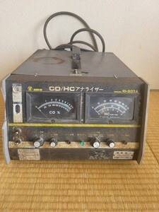 CO/HCガステスター 排気ガステスター RI-503A ガステスター アナログ 認証工具 特定 車検 理研計器☆