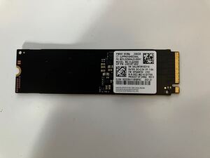 使用１２７４時間★ M.2 NVMe SSD SAMSUNG MZVLQ256HAJD-000H1 2280サイズ 256GB