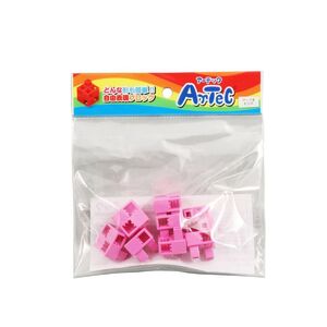 アーテック Artecブロック パーツ単品 ハーフB 8P ピンク 77776