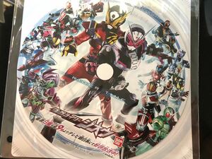 仮面ライダー 仮面ライダージオウ おまけ 非売品 うちわ レコード 円盤 未開封 RIDER TIME