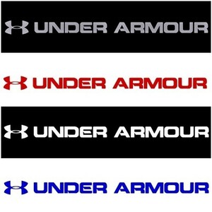 送料0★20cm【UNDER ARMOUR-B】アンダーアーマー★　アスリート・サッカー・野球・スポーツ・オリンピックステッカー(0)