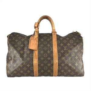 ルイヴィトン LOUIS VUITTON キーポル45 ボストンバッグ モノグラム キャンバス M41428 V.I.8911 旅行鞄