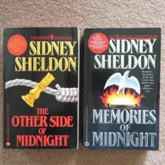 SIDNEY SHELDON / Midnight 洋書２冊セット