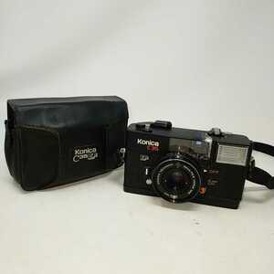 KONICA コニカ フィルムカメラ C35EF 38mm F2.8 昭和レトロ ビンテージカメラ ヴィンテージ コレクション　S