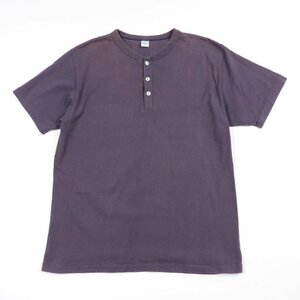 DUBBLE WORKS ダブルワークス ヘンリーネックTシャツ Size L #27303 送料360円 WAREHOUSE ウエアハウス アメカジ カジュアル