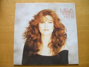 ◆MILVA ミルバ ／ IMMER MEHR■独メトロノーム盤／1982年リリース