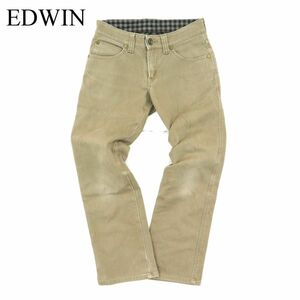 EDWIN エドウィン BTZ503 BLUE TRIP★ 裏起毛 防風 防寒 加工 デニム パンツ ジーンズ Sz.28　メンズ 日本製 バイク　A3B05286_B#Q