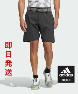 73cm即日発送/新品定価12000円/adidas Golf/アディダスゴルフ /WIND .RDY サイドポケット ショートパンツ　メンズ/ハーフパンツ/チャコール