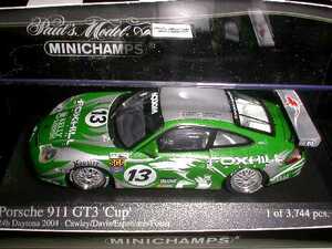 PMA 1/43 Porsche ポルシェ911GT3カップ NO13 ディトナ 2004