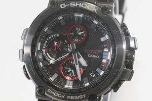 1円~【w314】実働　CASIO／カシオ　G-SHOCK　MTG-B1000　MTG　電波ソーラー　スマホリンク　Gショック　メンズ　腕時計