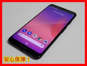 　★【45166WM】 ジャンク SoftBank Google Pixel 3 ジャストブラック 64GB 1円 ! 1スタ !