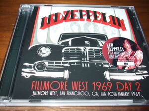 LED ZEPPELIN《 FILLMORE WEST 1969 DAY2 》★ライブ２枚組