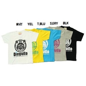 SALE! メール便可能! dieguito (ディエギート) Jr マラドーナ Tシャツ (130) S.GRAY | futsal soccer フットサル サッカー グレー セール