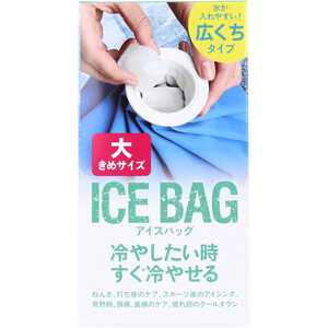 まとめ得 トプラン アイスバッグ ICE BAG 大きめサイズ 広くちタイプ 約1000cc TKY-75L x [5個] /k