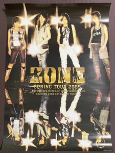 ZONE SPRING TOUR 2005～夏まで待てない!ZONE桜ツアー～ 改め ZONE卒業ツアー　B2ポスター MIYU MAIKO MIZUHO TOMOKA