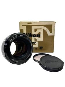 ニコン Nikon NIKKOR-SC Auto 55mm F1.2 非Ai 単焦点レンズ Fマウント // G176204