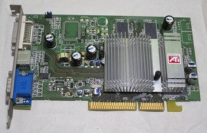 RADEON 9600 256M DDR AGP　動作不明