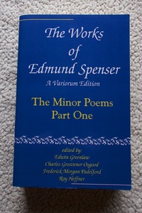 The Works of Edmund Spenser The Minor Poems part one A Variorum Edition(Johns Hopkins Univ Press) 洋書 エドマンド・スペンサー