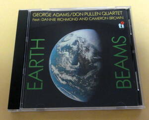 Earth Beams : George Adams / Don Pullen Quartet Feat: Dannie Richmond And Cameron Brown CD Timeless Records jazz ジャズ