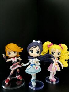 ふたりはプリキュア Max Heart Q posket Qposket petit ３種 Cure Black Cure White Shiny Luminous 用台座