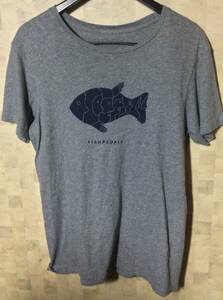 パタゴニア Patagonia fish people Tシャツ USA製　オーガニックコットン　アメリカ製　アウトドア　フィッシュピープル　魚