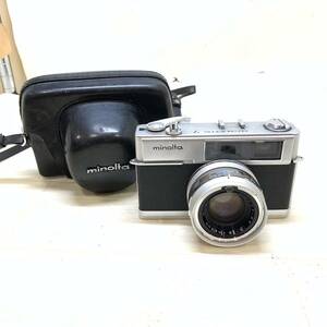 ■MINOLTA HI-MATIC7 ミノルタ ハイマチック フィルムカメラ レンズ ROKKOR-PF 1:1.8 f=45mm 撮影 写真 レトロ ジャンク■G42018