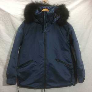 add エーディーディー ダウン パーカー パーカ parka jacket ジャケット レディース 女性 down ラクーン ファー フード 着脱可