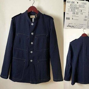 ★【新品 定価41,800円】リトアニア製 Nudie Jeans ヌーディー ジーンズ WERNER UNIFORM JACKET ワーナー ウール ナポレオン ジャケット M