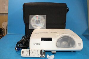 ■EPSON■ ビジネスプロジェクター [EB-535W] / ランプ使用時間（高:445h、低:0h）、3400ルーメン、重量約3.7kg、各種付属品あり