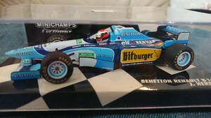 1/43 MINICHAMPS 1995年 ベネトンルノーB195#2 J・ハーバート