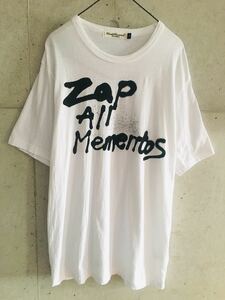 【★激希少★名作★メンズL★送料無料！】アンダーカバー ZAP ALL MEMENTOS スプレーグラフィック 背面 ロゴ Tシャツ UNDERCOVERISM 高橋盾