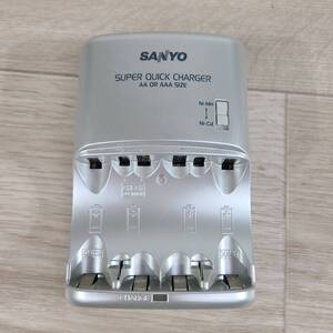 SANYO NC-M60 急速充電器 単三/単四/ニッケル水素電池/ニッカド電池対応　希少　通電のみ確認