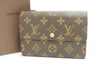 ルイヴィトン　モノグラム　ポルトトレゾール・エテュイ・パピエ　財布　パスケース付き　M61202　LOUIS VUITTON　18677406