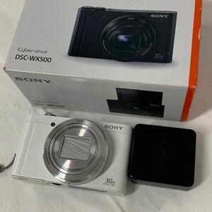 SONY Cyber-shot カメラ DSC-WX500 シャッター確認OK 箱付き 現状品 o15